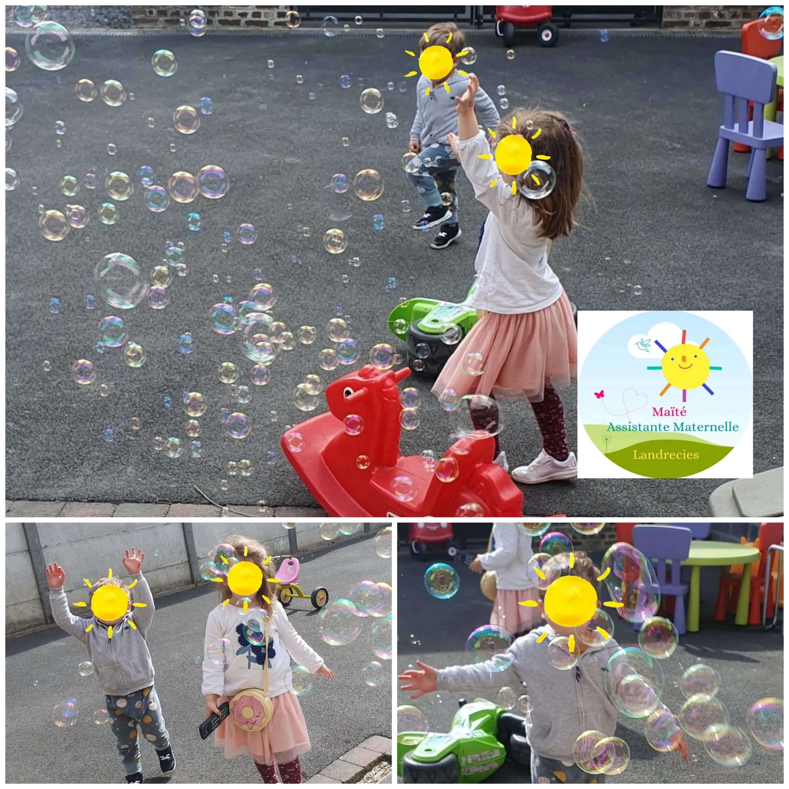 Les bulles de savon